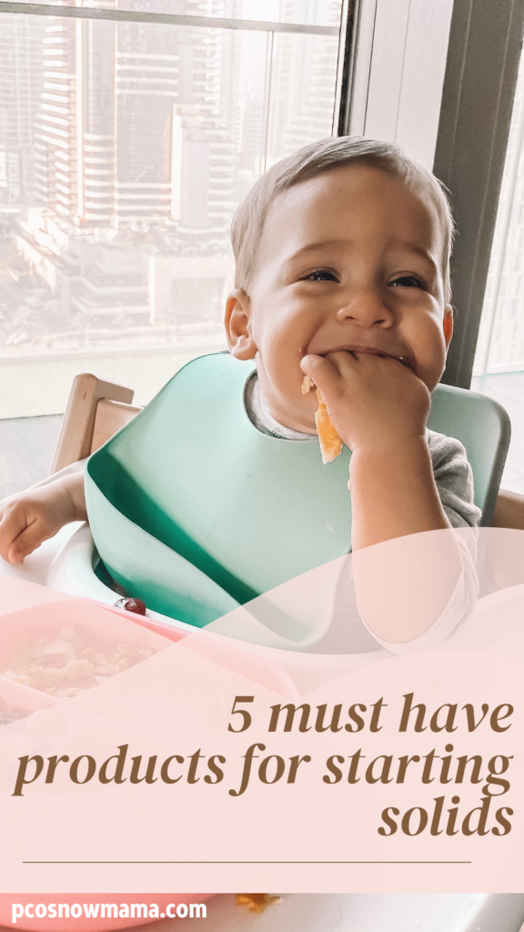 Starting Solids – MUST HAVE products